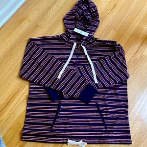 Striped pull over